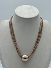 Satin Sphere Necklace